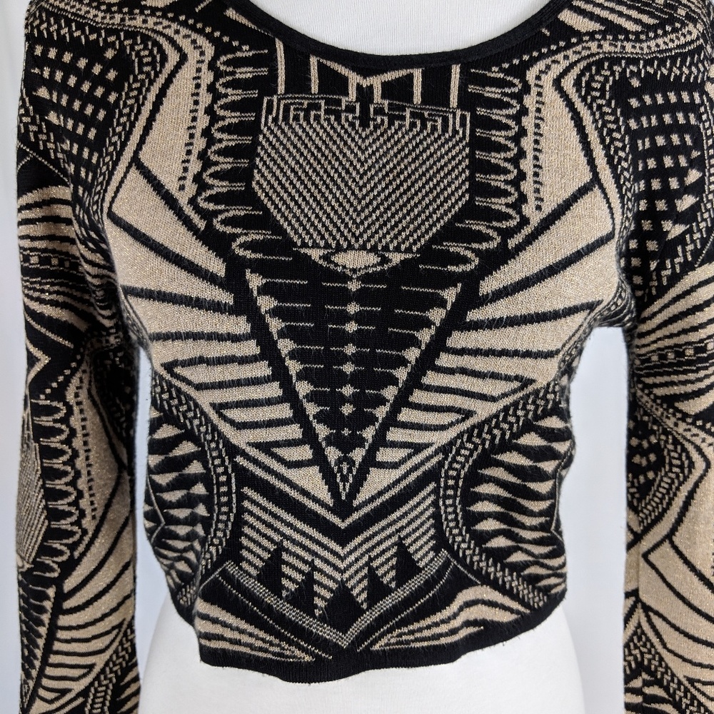 Windsor Crop Long Sleeve Top